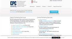 Desktop Screenshot of cpc-consulting.net